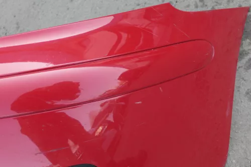 Seat Ibiza 6L Stoßstange Frontstoßstange vorne rot LS3H bis ca. Anfang 2006 Bast (123563)