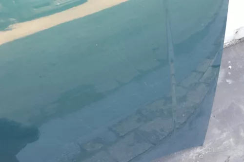 VW Caddy 9K Polo Variant 6Kv Kombi Motorhaube vorne grün LS6T Klappe Haube (123575)