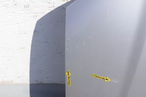 Audi A4 B6 8E Motorhaube Haube Klappe Frontklappe silber LY7W (123599)