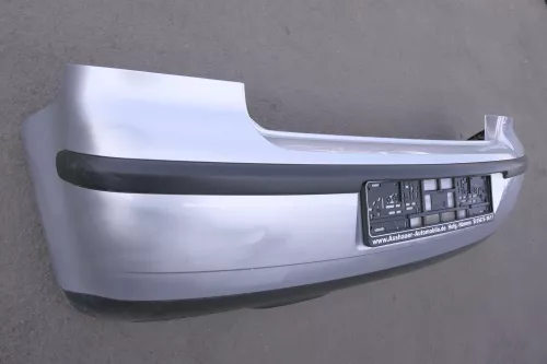 VW Polo 9N 9N3 Stoßstange Heckstoßstange hinten silber grau LA7W reflexsilber me (123604)