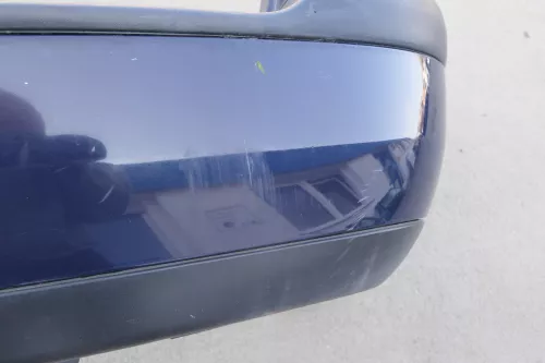 VW Golf 4 Bora Kombi Stoßstange hinten Heckstoßstange Stoßfänger blau LA5G perl (123611)