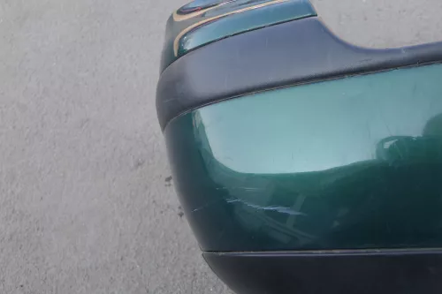 VW Golf 4 Bora Kombi Stoßstange hinten Heckstoßstange Stoßfänger grün LC6M (123612)