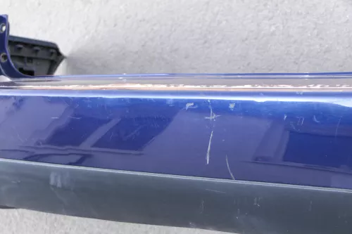 VW Passat 3B Kombi Stoßstange hinten Heckstoßstange Stoßfänger blau LB5N indigob (123613)