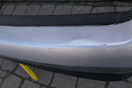 Audi A6 4B Kombi Avant Stoßstange hinten Heckstoßstange silber LY7W (123618)