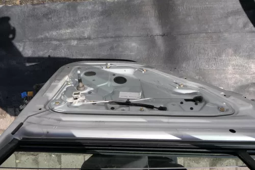 Skoda Fabia 6Y Combi Variant Kombi Tür hinten links grau silber LF7T 9102 (123679)