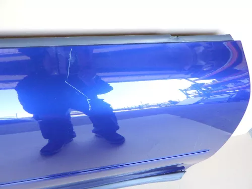 Audi A3 8L Tür Türblatt vorne rechts Beifahrertür blau LZ5K (Griff beachten) 2-T (123716)