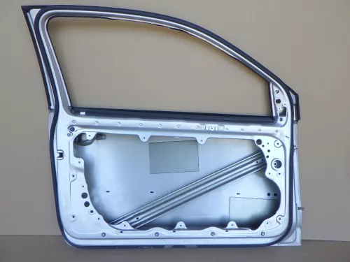 VW Polo 9N 9N3 Tür vorne links Fahrertür silber LA7W 2/3-Türer-ohneAnbauteile (123720)