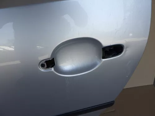 VW Polo 9N 9N3 Tür vorne links Fahrertür silber LA7W 2/3-Türer-ohneAnbauteile (123720)