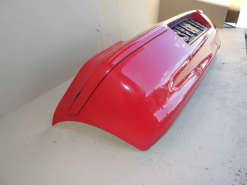 VW Polo 6N2 Stoßstange hinten Heckstoßstange Stoßfänger rot LP3G flashrot (123782)