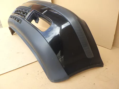 VW Golf 4 Stoßstange vorne Stoßfänger vorn vorne schwarz L041 uni (123783)