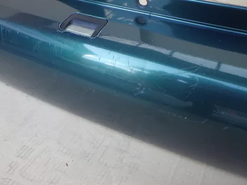 VW Polo 6N Stoßstange hinten Oberteil der 2-geteilte Heckstoßstange grün LC6P me (123787)