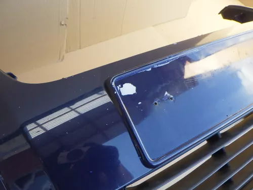 VW Passat 3BG Stoßstange vorne Frontstoßstange Stoßfänger blau LD5Q (123795)