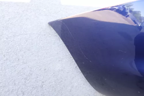 VW Sharan 7M Stoßstange hinten Heckstoßstange bis Bj. 1999 blau LB5N (123842)