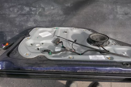 VW Touran 1T 1T3 Tür hinten links blau LB5N indigoblau mit Scheibe (123850)