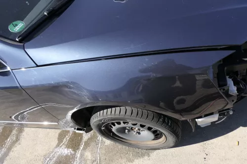 VW Passat 3C Kotflügel vorne rechts 3C0821022 grau LC5F (125001)