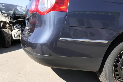 VW Passat 3C Kombi Stoßstange hinten Heckstoßstange Stoßfänger grau blau LC5F (125011)