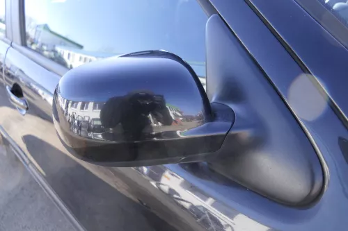 Seat Leon 1M manueller Spiegel Außenspiegel rechts mit Glas schwarz LC9Z