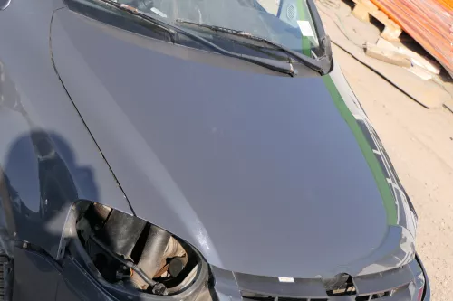 VW Fox 5Z Motorhaube Klappe vorn vorne grau LI7F urbangrau (125201)