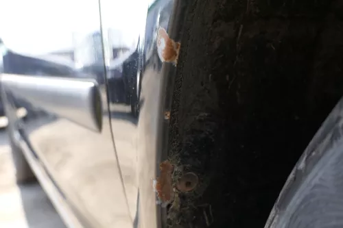 Skoda Octavia 1Z Kotflügel vorne rechts schwarz LF9R auch Kombi (125282)