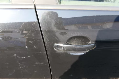 VW Golf 6 nur Kombi / Variant Tür vorne rechts Beifahrertür schwarz L041 uni (125356)