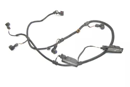 VW Golf 6 5K Einparkhilfe PDC Kabelbaum Parksensoren hinten blau (125511)