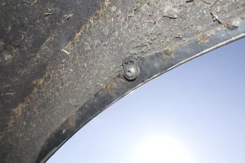 Audi A6 4B Facelift Kotflügel vorne rechts grau LX7Z (ab ca.Mitte 2002 passend) (125595)