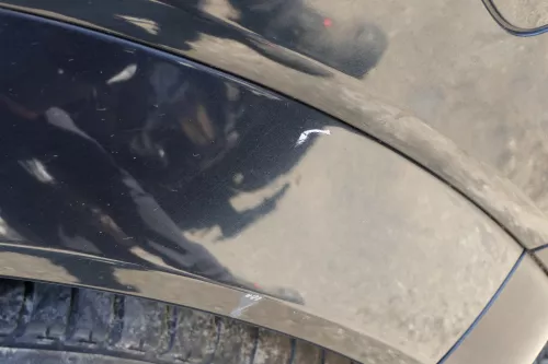 Audi A2 8Z Kotflügel Abdeckung Verbreiterung Radabdeckung hinten links blau LZ5Q (125849)