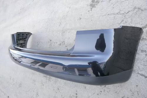 VW Touran 1T Stoßstange hinten Heckstoßstange Stoßfänger schwarz LC9Z metal (125882)