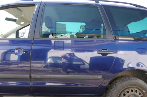 VW Sharan 7M Ford Galaxy Tür links hinten blau LB5N indigobl ab Bj.2000 Facelift