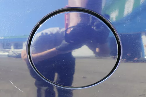 VW Sharan Alhambra Tankdeckel Deckel Tank Tankverschluß blau LB5N (ab ca.2000