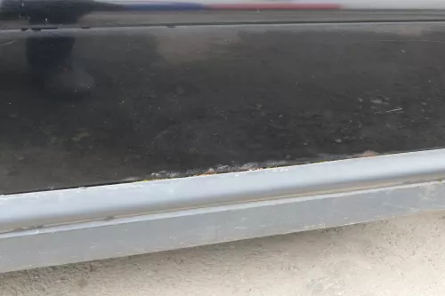 Audi A6 4B C5 Tür Türblatt vorne rechts Beifahrertür schwarz LY9B brilliantschwa (126062)