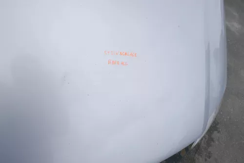 VW Sharan 7M Motorhaube Klappe Haube vorn vorne silber LB7Z abca.Bj2000passend x (126535)