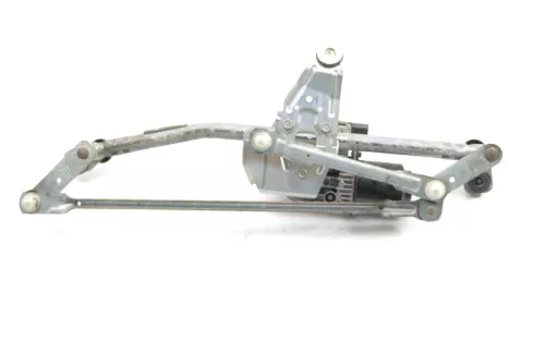 VW Passat 3C Wischermotor Motor Scheibenwischer vorne Gestänge 3C1955419A (127201)