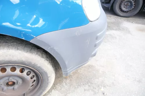 Caddy 2K Kotflügel vorne rechts blau blau grün LN6F 2K0821022 bis AnfangBj.2011 (127587)