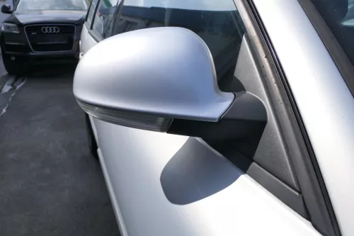 VW Passat 3BG elektrischer Spiegel Außenspiegel rechts silber grau LA7W Blinker (127664)