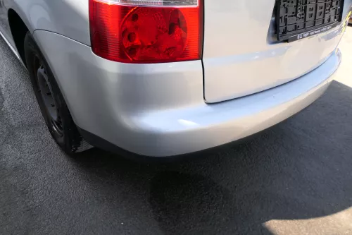 VW Touran 1T Stoßstange hinten Heckstoßstange Stoßfänger silber grau LA7W reflex (127702)