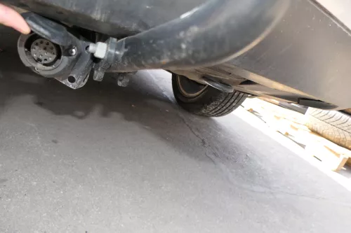 VW Passat 3B Anhängerkupplung Anhängekupplung starr feste mit Kabelbaum komplett (127729)