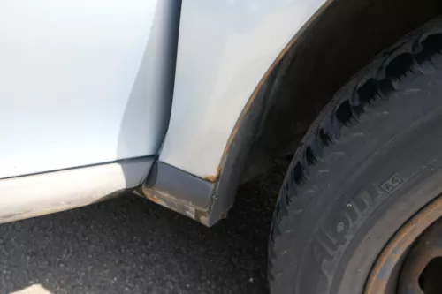 Audi A3 8L Kotflügel vorne rechts blau LY7R (ab ca. MItte 1999) Facelfit (127737)