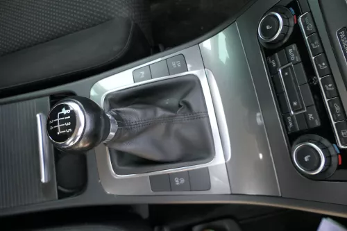 VW Passat 3C 6-Gang Schaltknauf Schaltsack Schaltung Schaltknüppel original VW (127767)