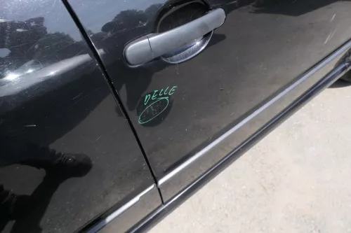 Skdoa Fabia 6Y Kombi + Limousine Tür vorne rechts Beifahrertür schwarz LF9R (127778)