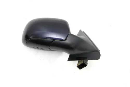 Audi A4 B5 Spiegel Außenspiegel rechts elektrisch blau lila (evtl. LZ5T) (127831)