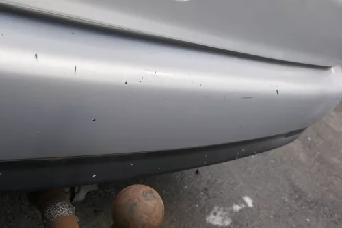 VW Sharan 7M Stoßstange hinten Heckstoßstange silber ab Bj. 2000 (127943)