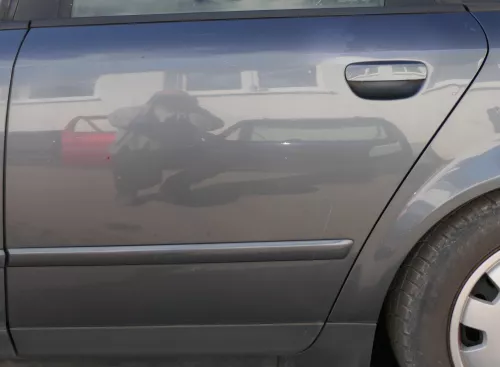 Audi A4 B6 8E nur Türblatt Tür hinten links grau LX7Z Kombi+Limo