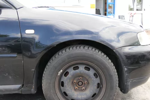 Audi A3 8L Kotflügel vorne rechts schwarz LY9B (ab ca. MItte 1999) Facelfit (128005)