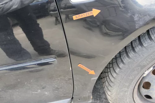 Audi A3 8L Kotflügel vorne rechts schwarz LY9B (ab ca. MItte 1999) Facelfit (128005)