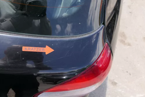 Audi A3 8L Facelift Heckklappe Kofferraumklappe Klappe hinten schwarz LY9B (128009)