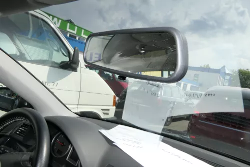 Audi A3 8L Spiegel Innenspiegel schwarz