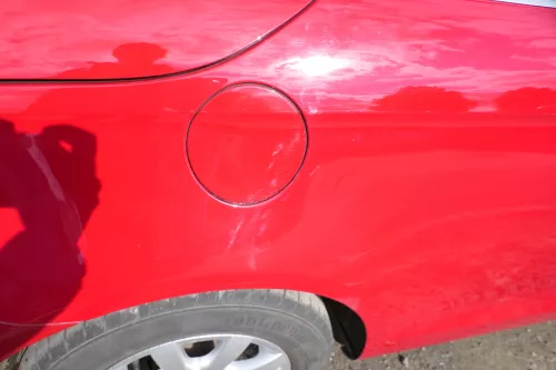 VW Eos 1F Tankdeckel Klappe Tankklappe Deckel Tank rot LA3H