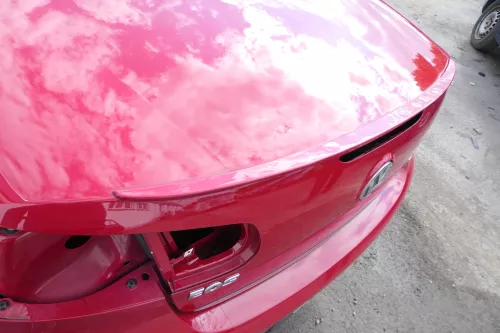 VW Eos 1F Cabrio Heckklappe Klappe Kofferraumklappe rot LA3H (128049)