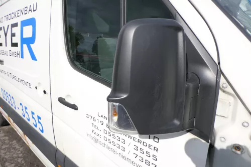VW Crafter 2E elektrischer Spiegel Außenspiegel rechts mit Glas schwarz (128092)
